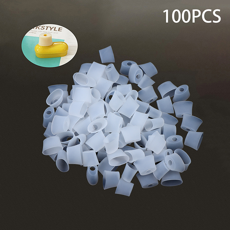 100 قطعة غطاء فوهة سيليكون، غط - مراجعة Accessories For Vaping وسعره