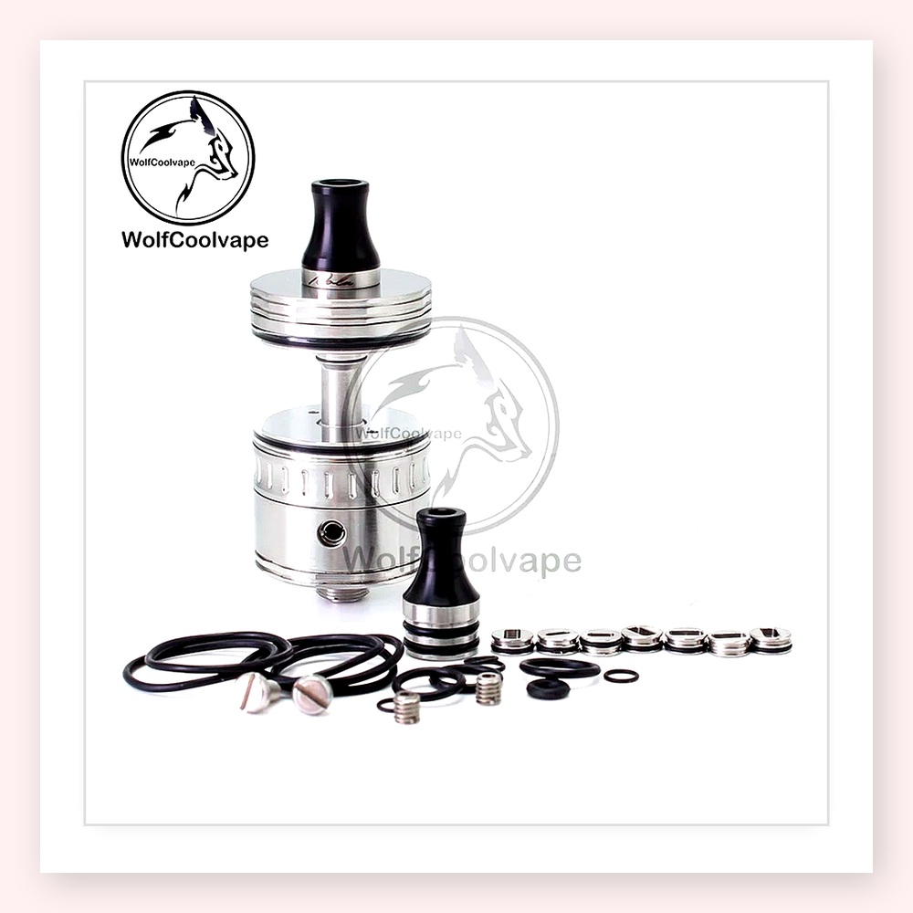 خزان وولف كول فاب نولا RTA فضي - مراجعة Vaping Air وسعره